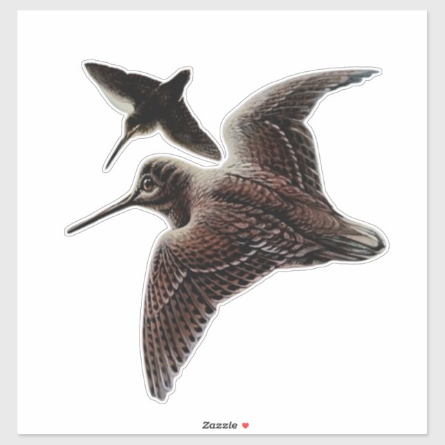 Sticker Chasse au bois (Feuille)