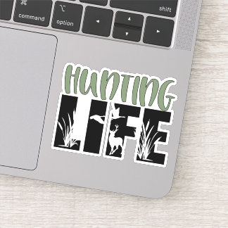 Sticker Chasse au wapiti de cerf à l'extérieur Décalage de