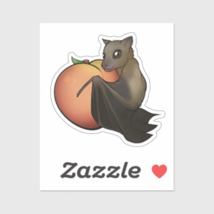 Sticker Chat aux fruits