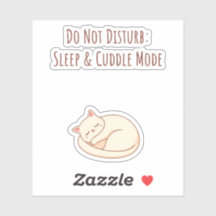 Chat Cozy en Mode Sommeil