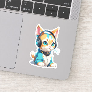 Sticker Chat Cute élégant