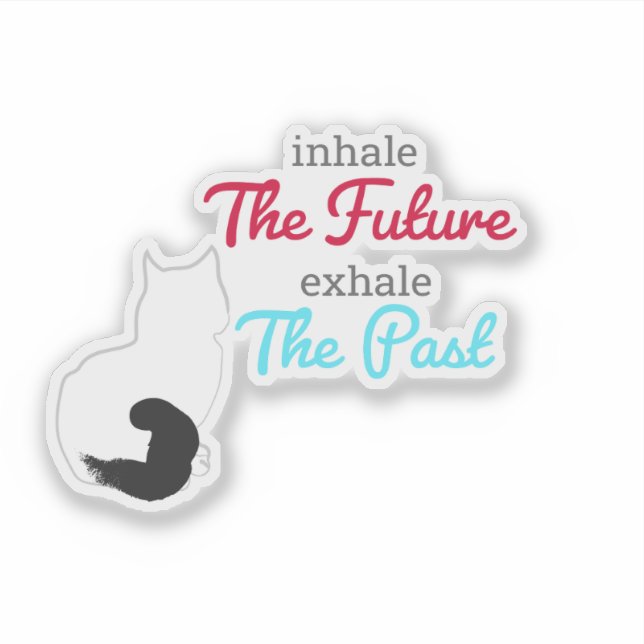 Sticker Chat de santé mentale (Devant)