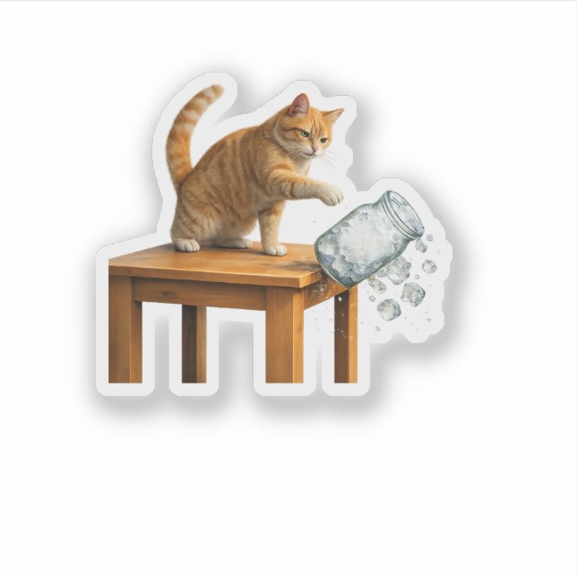 Sticker Chat pro-immigration, Tee Abolir ICE, chinga la (Devant)