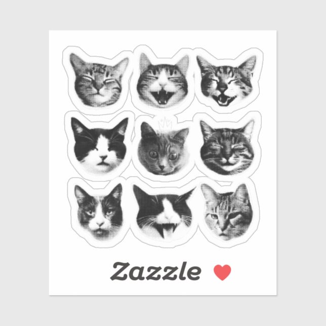 Sticker Chats (Feuille)