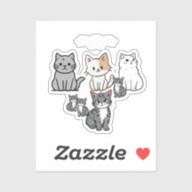 Chats de dessin animé