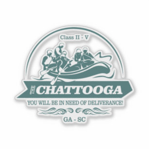 Sticker Chattooga (rafting2)