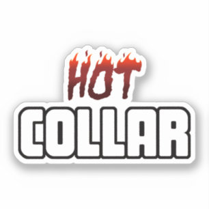 Sticker Chaud dans le Collar