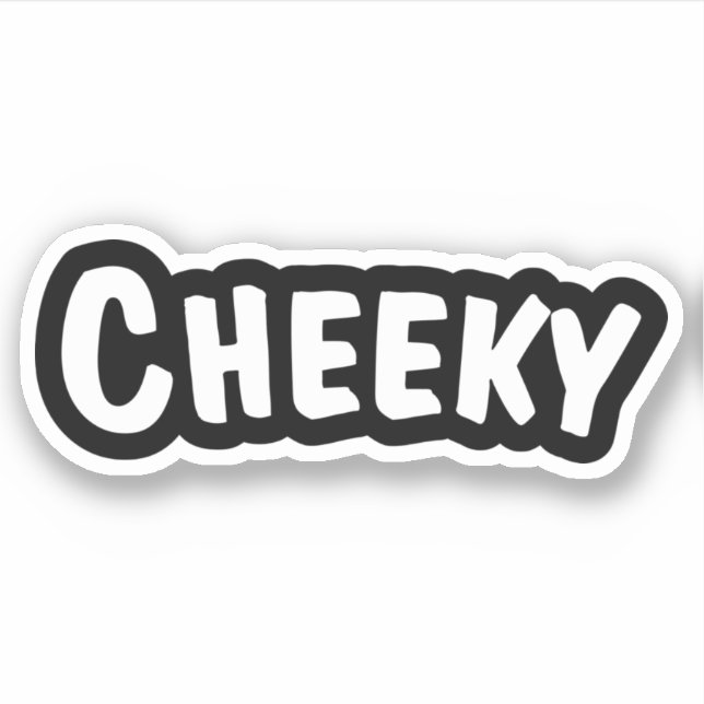 Sticker Cheeky (Devant)