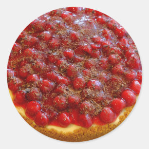 Sticker Cheesecake Cherry Graham