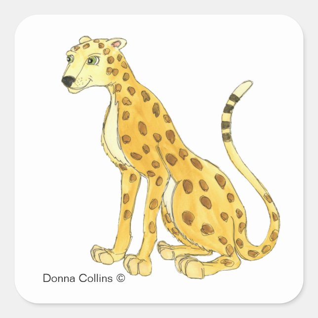 Sticker Cheetah (Devant)