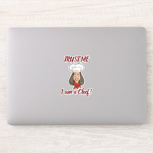 Sticker Chef femme