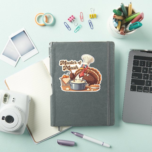 Sticker Chef rétro Turquie Thanksgiving Classic T-Shirt.pn (Couverture iPad)
