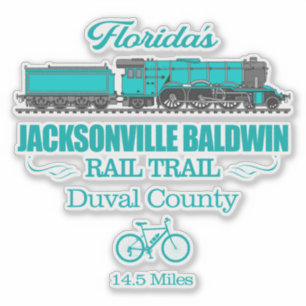 Sticker Chemin de fer de Jacksonville Baldwin (RT2)