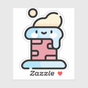 Sticker cheminée
