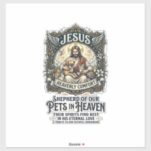 Sticker Chemise de souvenir commémoratif de Jésus pour ani