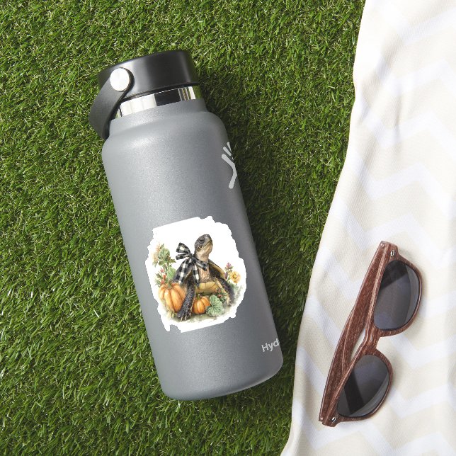 Sticker Chemises de mer Animaux Citrouille d'automne (HydroFlask Insitu)