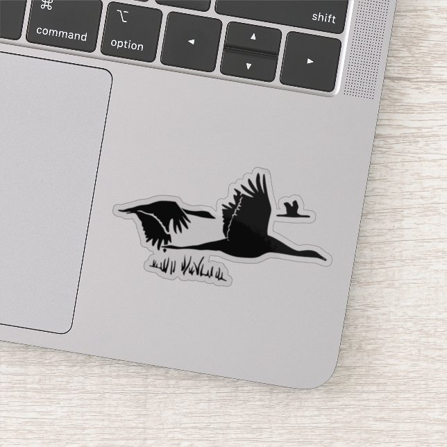 Sticker Cheptel d'oies (Détail)