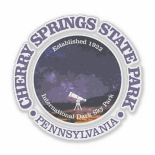 Sticker Cherry Springs SP