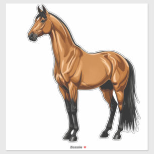 Sticker Cheval audacieux