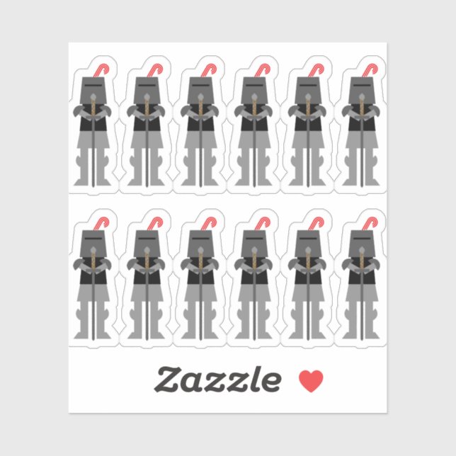 Sticker Chevalier (Feuille)