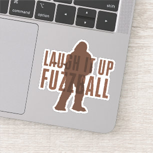 Sticker Chewbacca - Rire Le Fuzzball