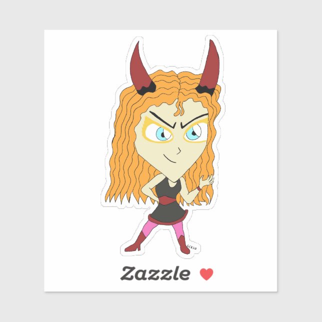 Sticker chibi (Feuille)