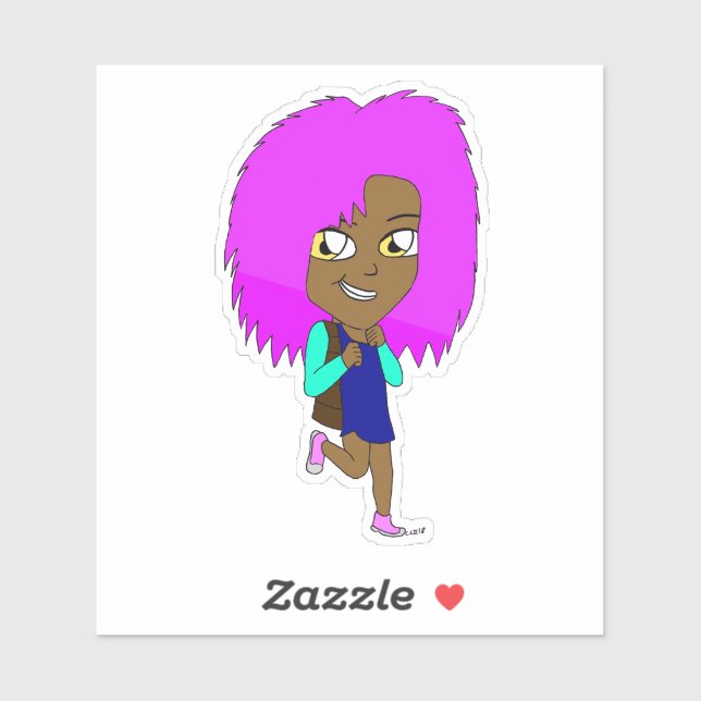 Sticker chibi (Feuille)
