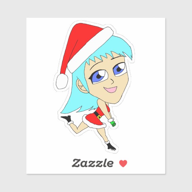 Sticker chibi (Feuille)