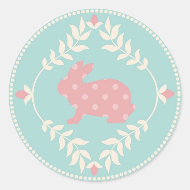 Sticker chic Bunny B R (Devant)