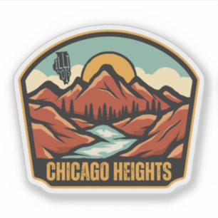 Sticker Chicago Heights, Illinois