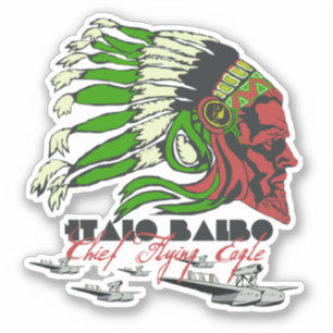 STICKER CHIEF AVION VOL