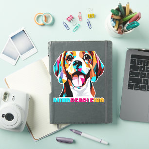 Sticker Chien Beagle de l'état d'esprit
