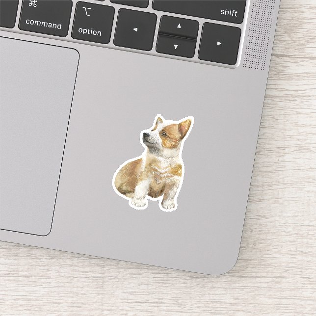Sticker Chien caricature Chien Chien Chien Chien Chien Chi (Détail)