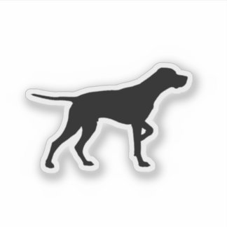 Sticker Chien d'arrêt Pointer