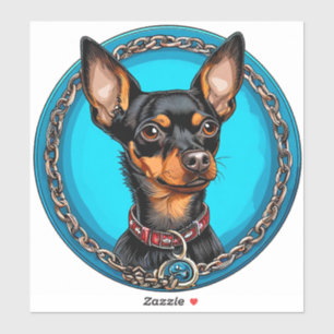 Sticker Chien de race Cool