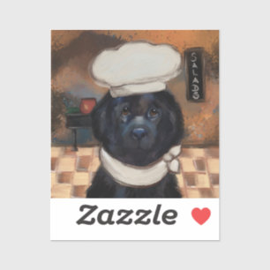 Sticker Chien de Terre-Neuve