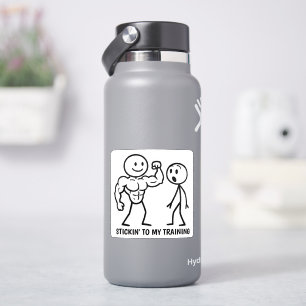 Sticker Chiffre de bâton de gym