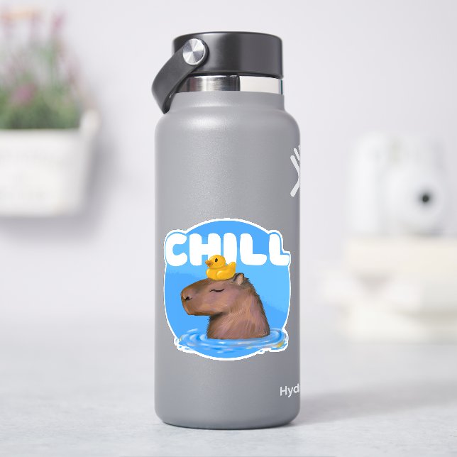 Sticker CHILL Capybara (HydroFlask)