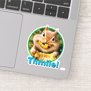 Sticker Chipmunk Mating Corn