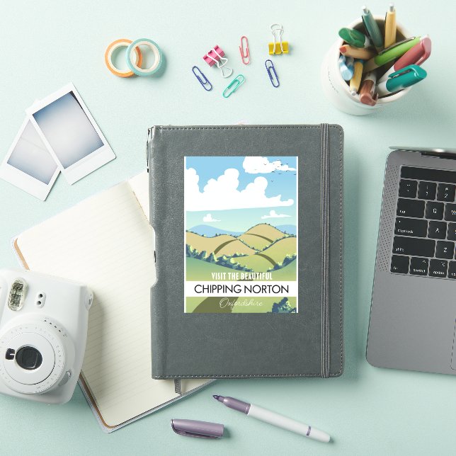 Sticker Chipper Norton Oxfordshire (Couverture iPad)