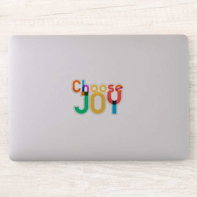 Sticker Choisir la joie (Ordinateur)