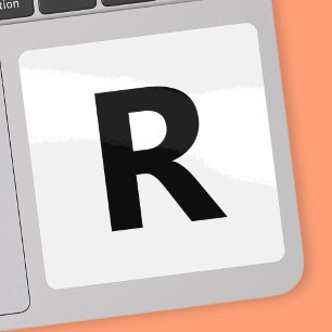 Sticker Choisir une lettre   Police : Ouvrir Sans Condensé