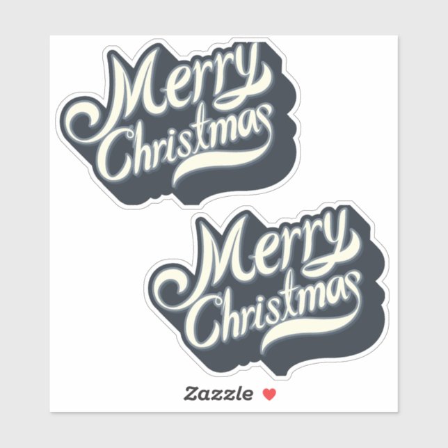 Sticker Christmas 17 (Feuille)