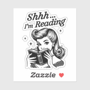Sticker Chut, je lis