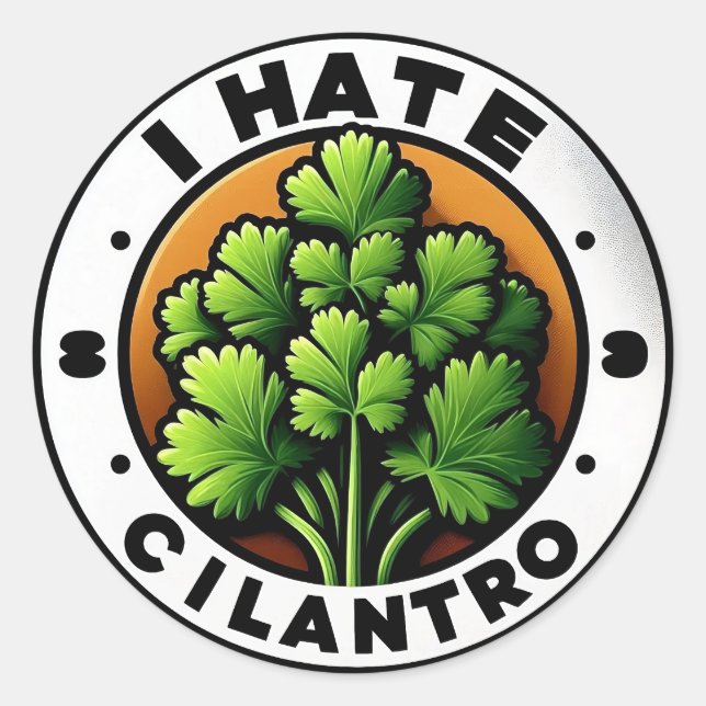 Sticker Cilantro 3" (Devant)