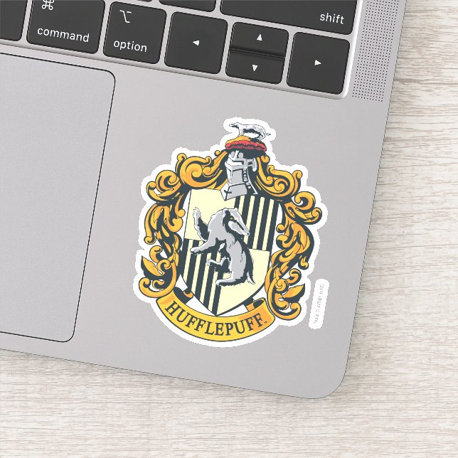 Sticker Cimier de Hufflepuff (Détail)