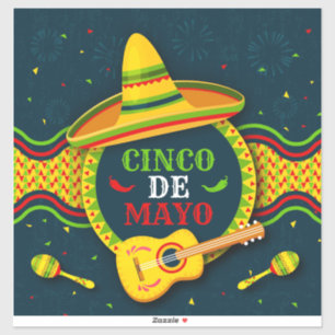 Sticker Cinco De Mayo