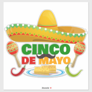 Sticker Cinco De Mayo