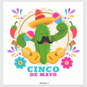 Sticker Cinco De Mayo