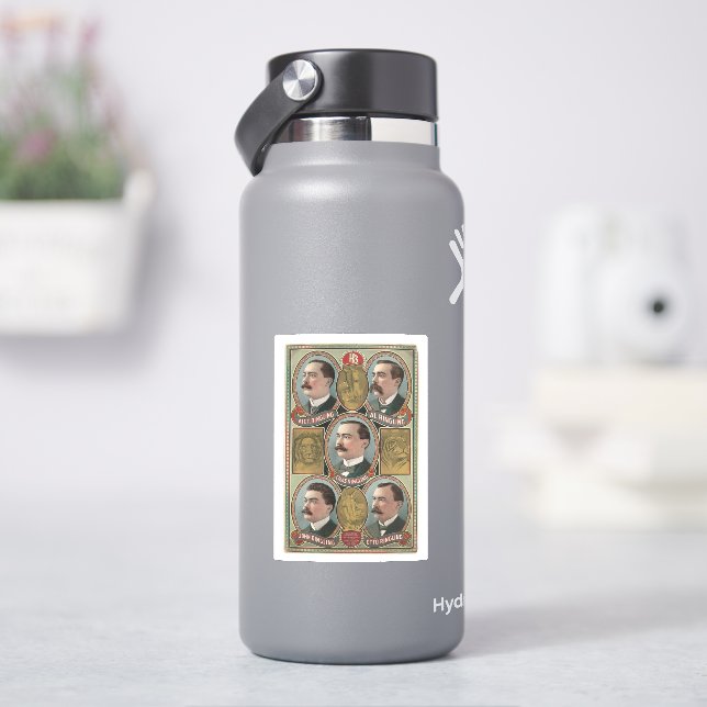 Sticker Cinq portraits de buste de Brother à anneaux (HydroFlask)